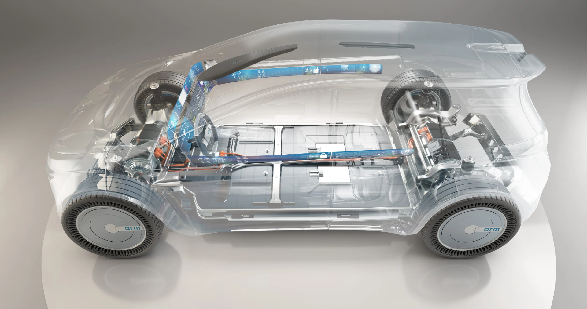 ARM glass concept car visual