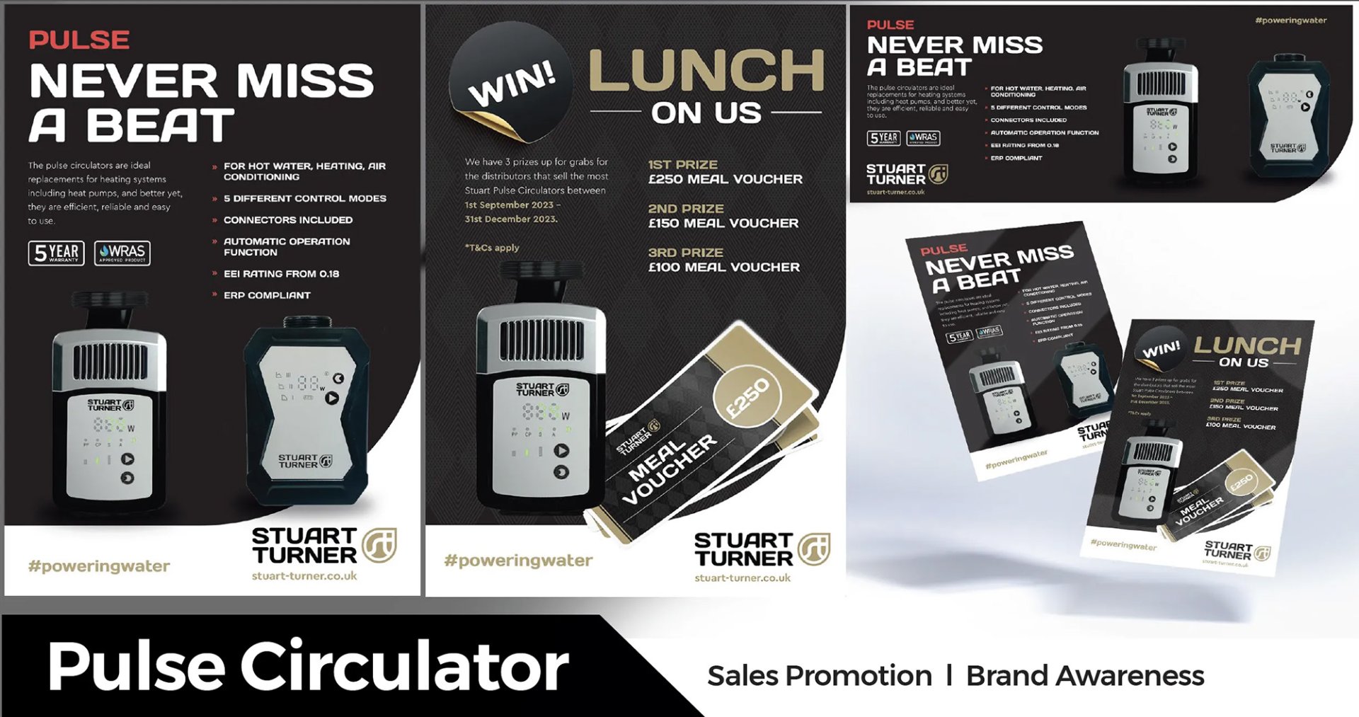 Campaign visuals for pulse circulator